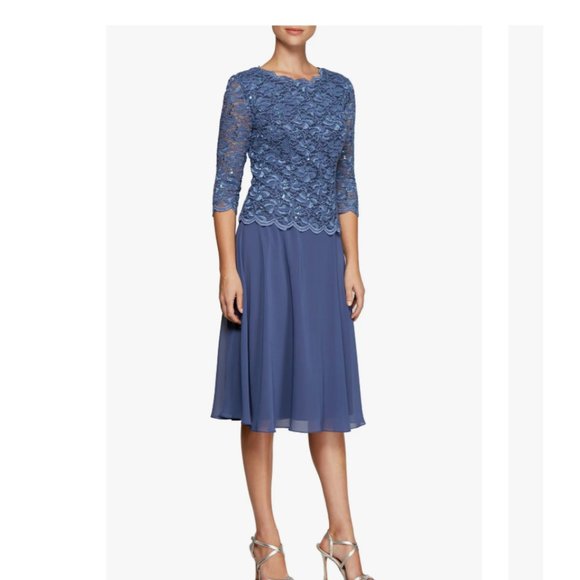 Alex Evenings Dresses & Skirts - Mock Two-Piece Cocktail Dress by ALEX EVENINGS. NWT. Size 16P